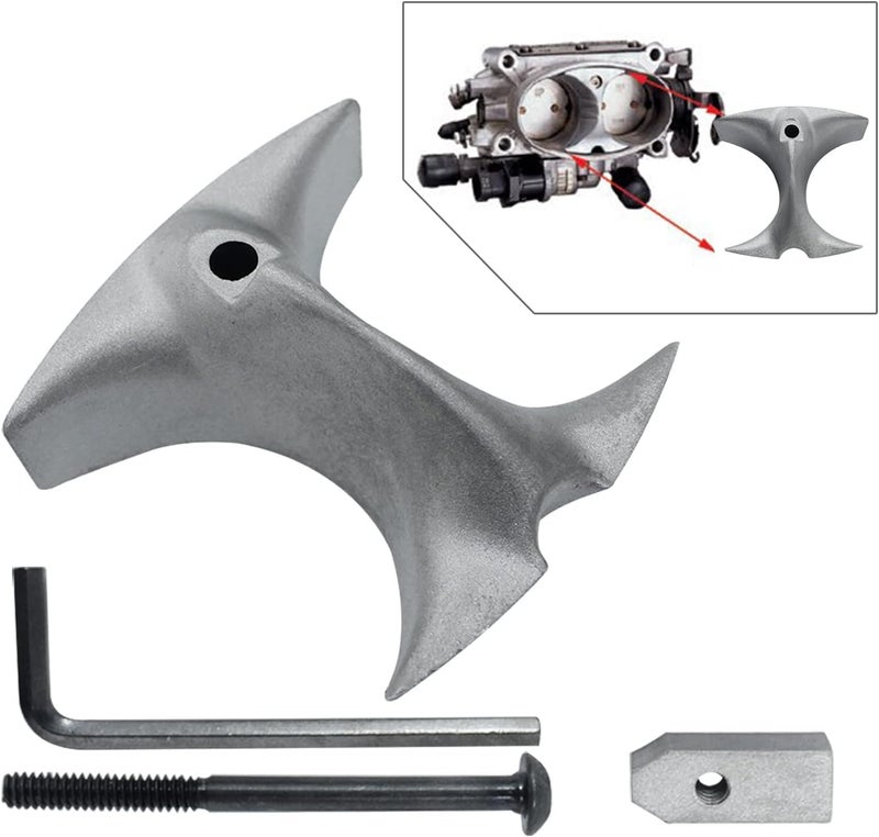 YHB Throttle Body Booster - Air Foil - Fit Chevy Corvette Camaro Firebird Impala Caprice tuned port TPI, LT1 and LT4 - Image 1